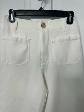 Jones New York White Straight-Leg Pants